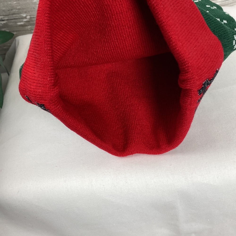 New #Squadgoals Holiday Hat Beanie Santa Elf Reindeer - Picture 3 of 6